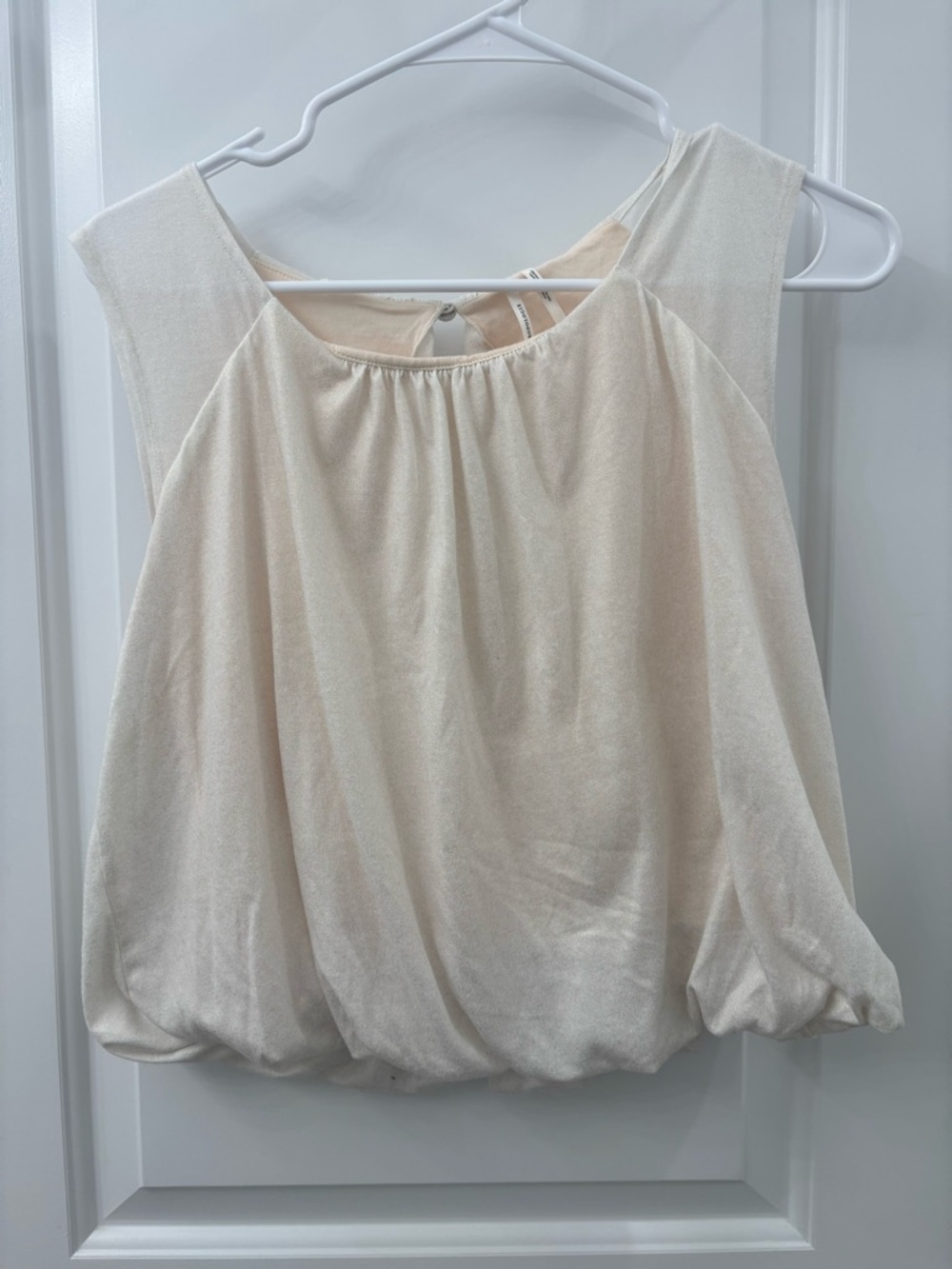 Anthropologie bubble muscle top
